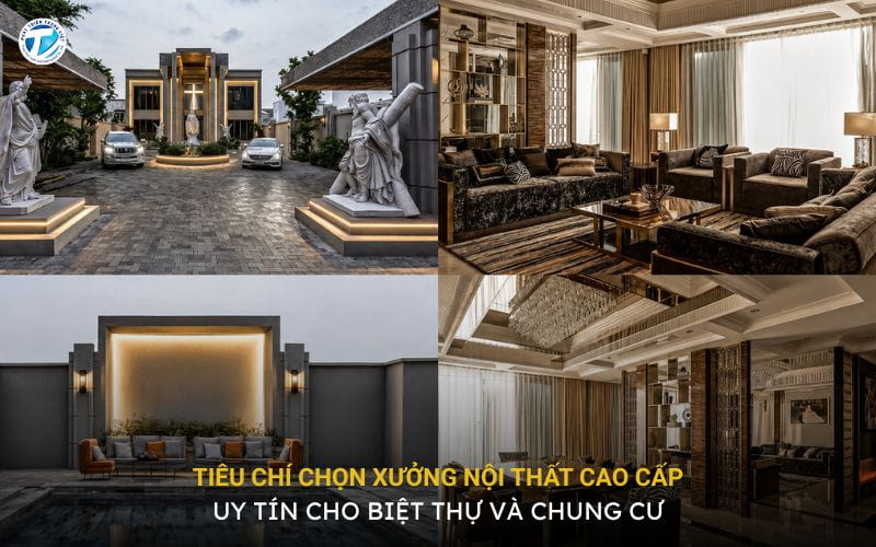 Tiêu Chí Chọn Xưởng Nội Thất Cao Cấp Uy Tín Cho Biệt Thự